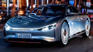 Solar-Powered Mercedes