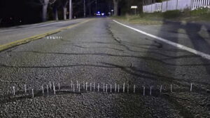 Nails Scattered in Town