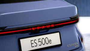 Lexus ES Goes Electric