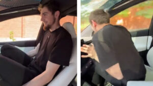 Tesla Stunt Fail