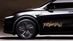 Tesla Robotaxi Rolls In