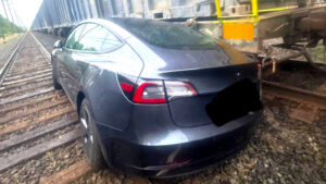 Tesla’s Track Mishap