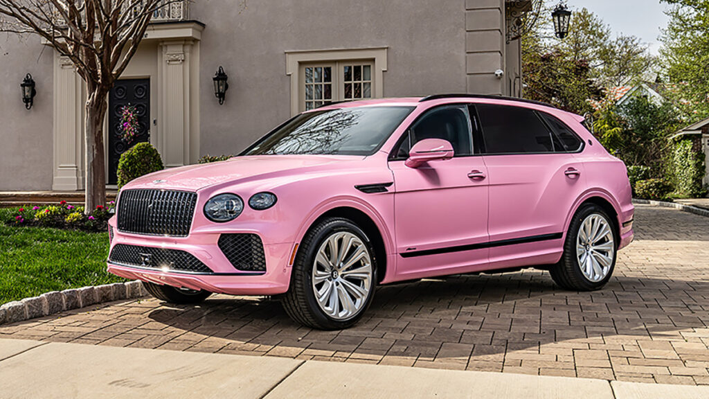 Candy Pink Bentayga