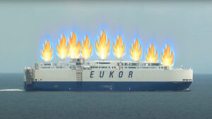 EV Shipping Fire Risks